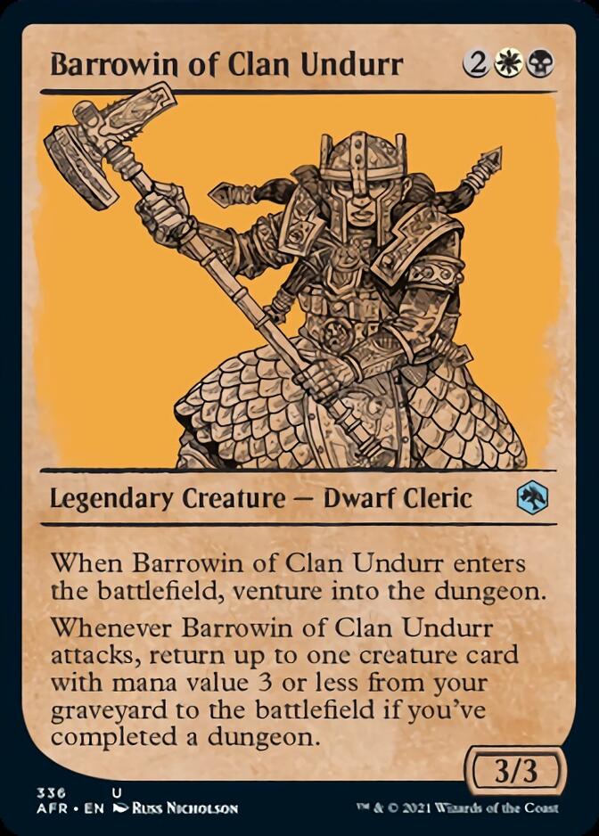 Barrowin of Clan Undurr (Showcase) [Dungeons & Dragons: Adventures in the Forgotten Realms] | Boutique FDB TCG