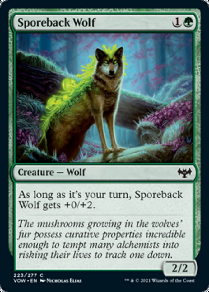 Sporeback Wolf [Innistrad: Crimson Vow] | Boutique FDB TCG