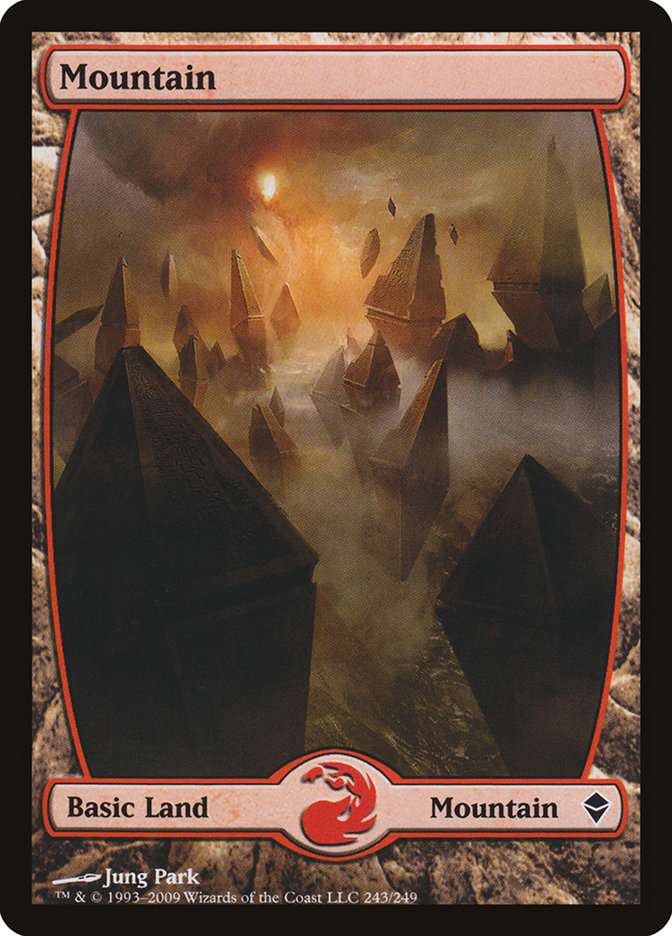 Mountain (243) [Zendikar] | Boutique FDB TCG