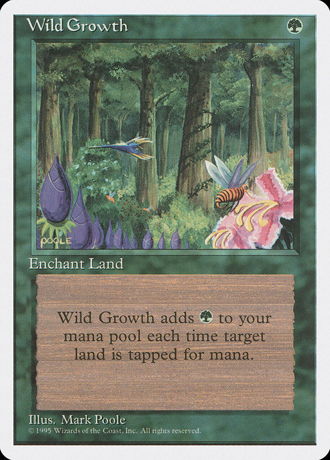 Wild Growth [Fourth Edition] | Boutique FDB TCG