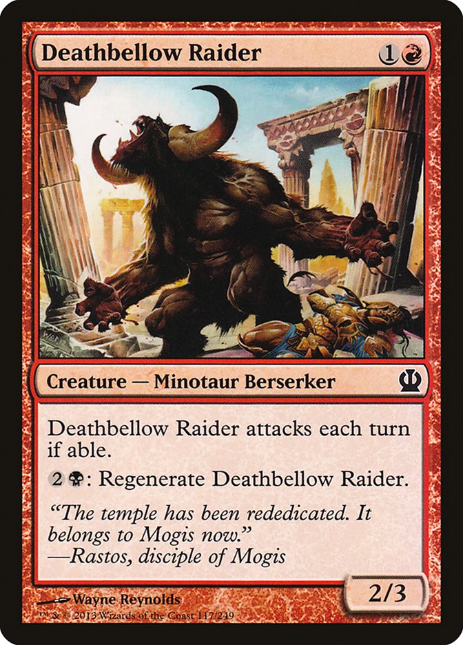 Deathbellow Raider [Theros] | Boutique FDB TCG