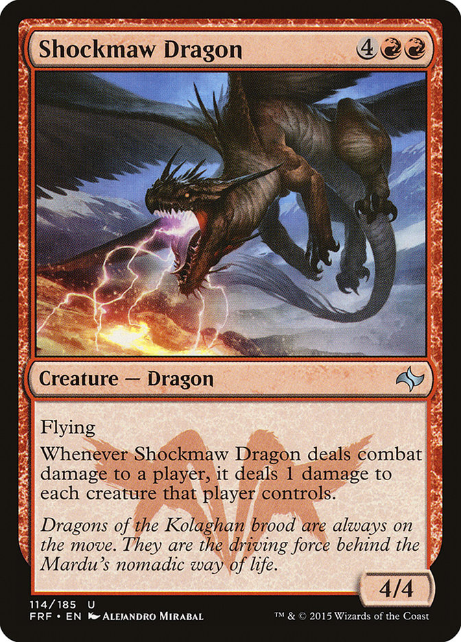 Shockmaw Dragon [Fate Reforged] | Boutique FDB TCG