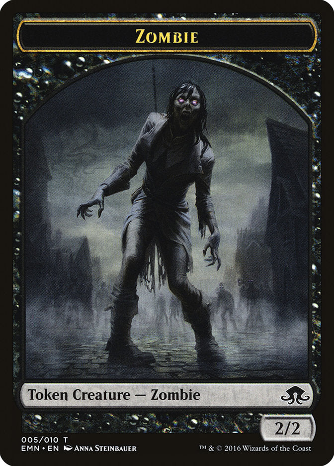 Zombie Token (005/010) [Eldritch Moon Tokens] | Boutique FDB TCG