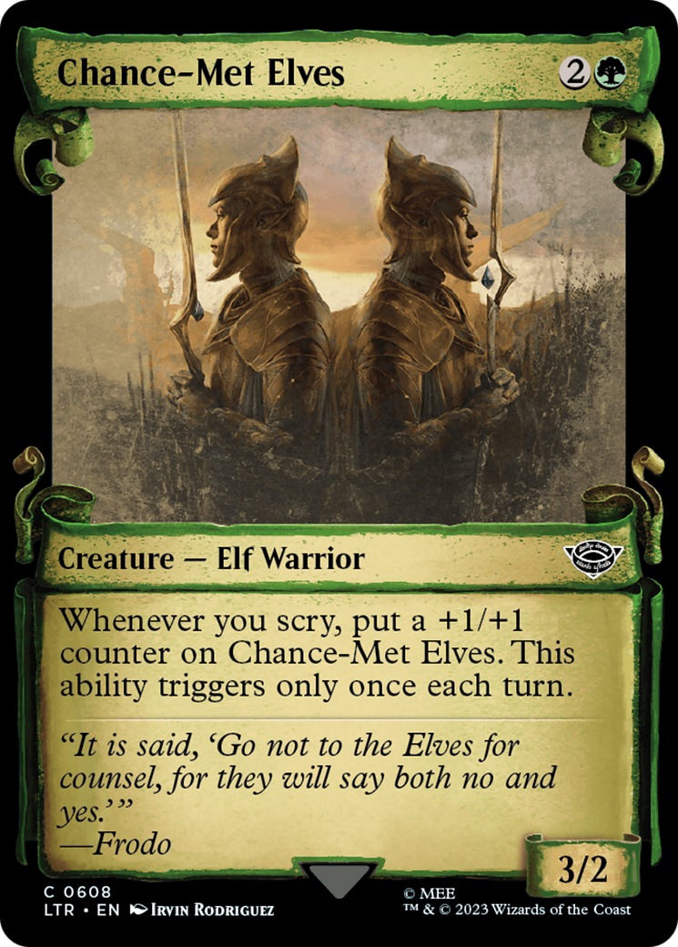 Chance-Met Elves [The Lord of the Rings: Tales of Middle-Earth Showcase Scrolls] | Boutique FDB TCG