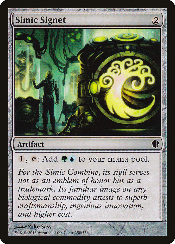 Simic Signet [Commander 2013] | Boutique FDB TCG