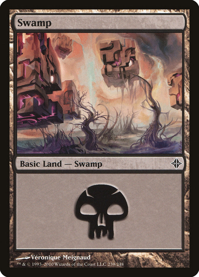 Swamp (239) [Rise of the Eldrazi] | Boutique FDB TCG