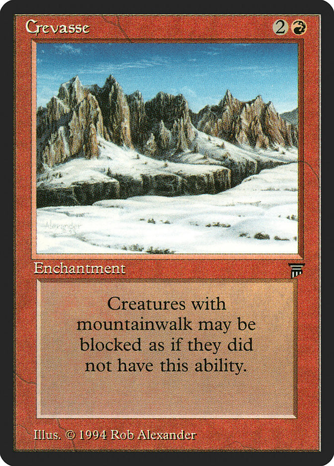 Crevasse [Legends] | Boutique FDB TCG