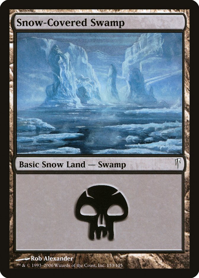 Snow-Covered Swamp [Coldsnap] | Boutique FDB TCG