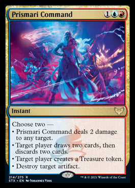 Prismari Command [Strixhaven: School of Mages] | Boutique FDB TCG