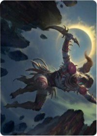 Nighthawk Scavenger Art Card [Zendikar Rising Art Series] | Boutique FDB TCG