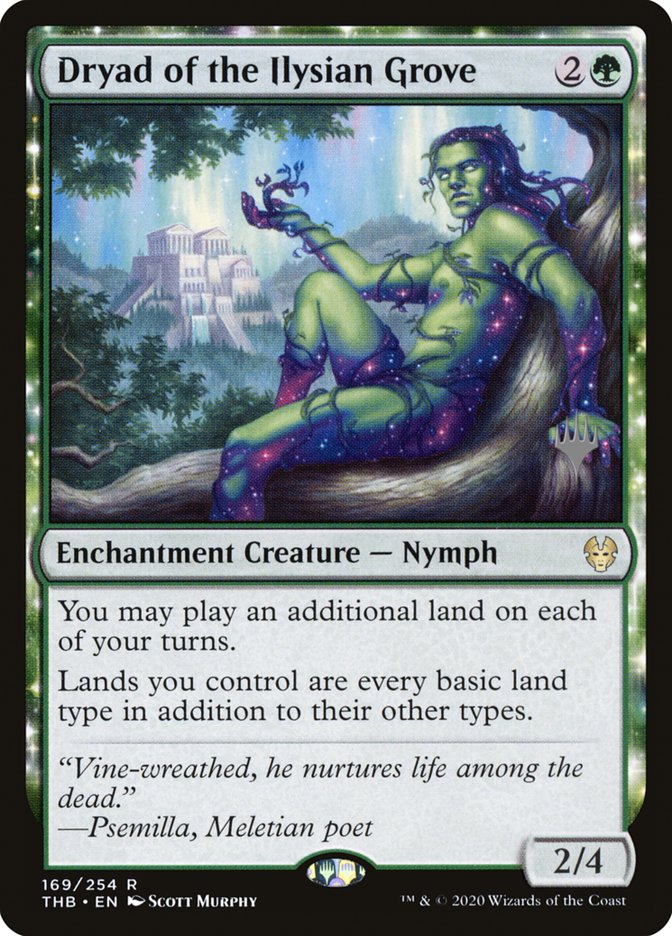 Dryad of the Ilysian Grove (Promo Pack) [Theros Beyond Death Promos] | Boutique FDB TCG