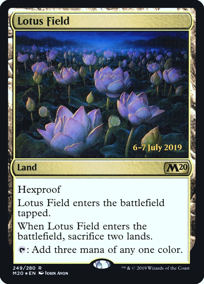 Lotus Field [Core Set 2020 Prerelease Promos] | Boutique FDB TCG