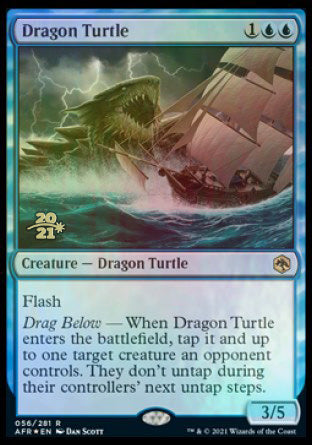 Dragon Turtle [Dungeons & Dragons: Adventures in the Forgotten Realms Prerelease Promos] | Boutique FDB TCG