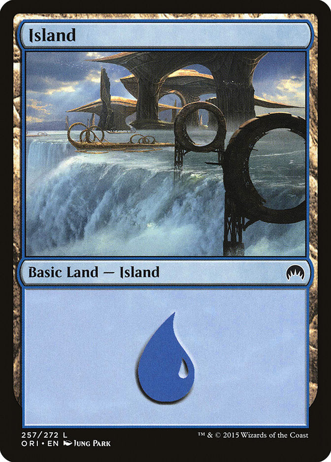 Island (257) [Magic Origins] | Boutique FDB TCG