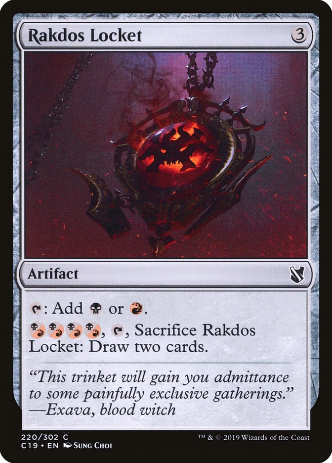 Rakdos Locket [Commander 2019] | Boutique FDB TCG