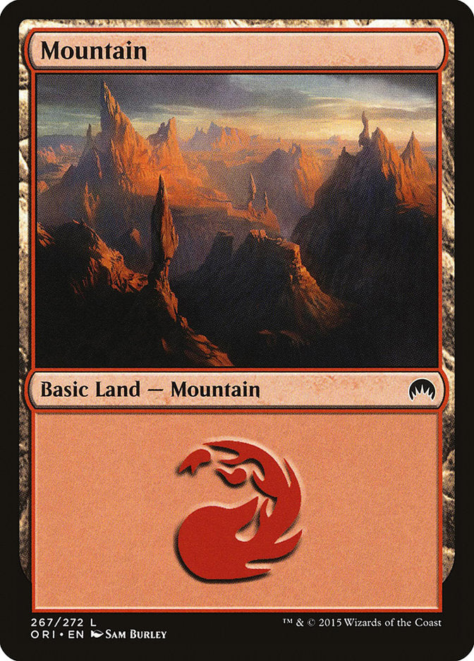 Mountain (267) [Magic Origins] | Boutique FDB TCG