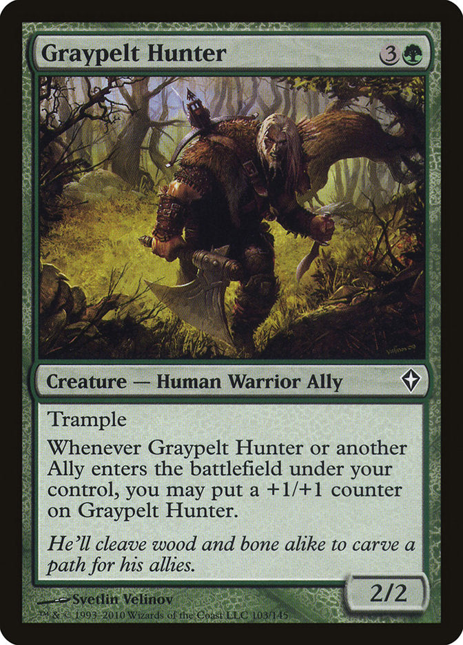 Graypelt Hunter [Worldwake] | Boutique FDB TCG