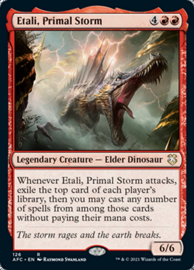 Etali, Primal Storm [Dungeons & Dragons: Adventures in the Forgotten Realms Commander] | Boutique FDB TCG