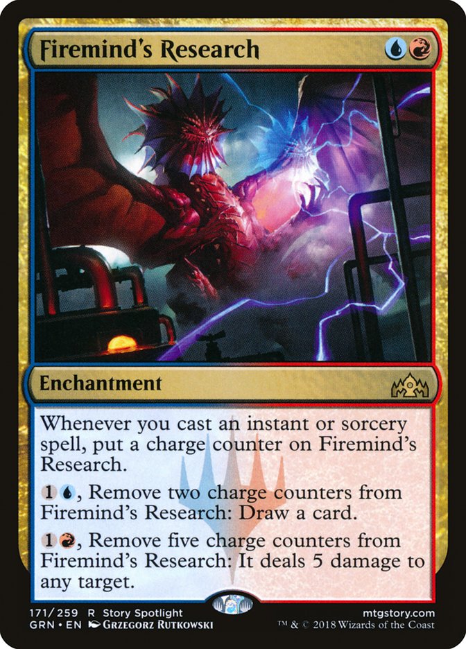 Firemind's Research [Guilds of Ravnica] | Boutique FDB TCG