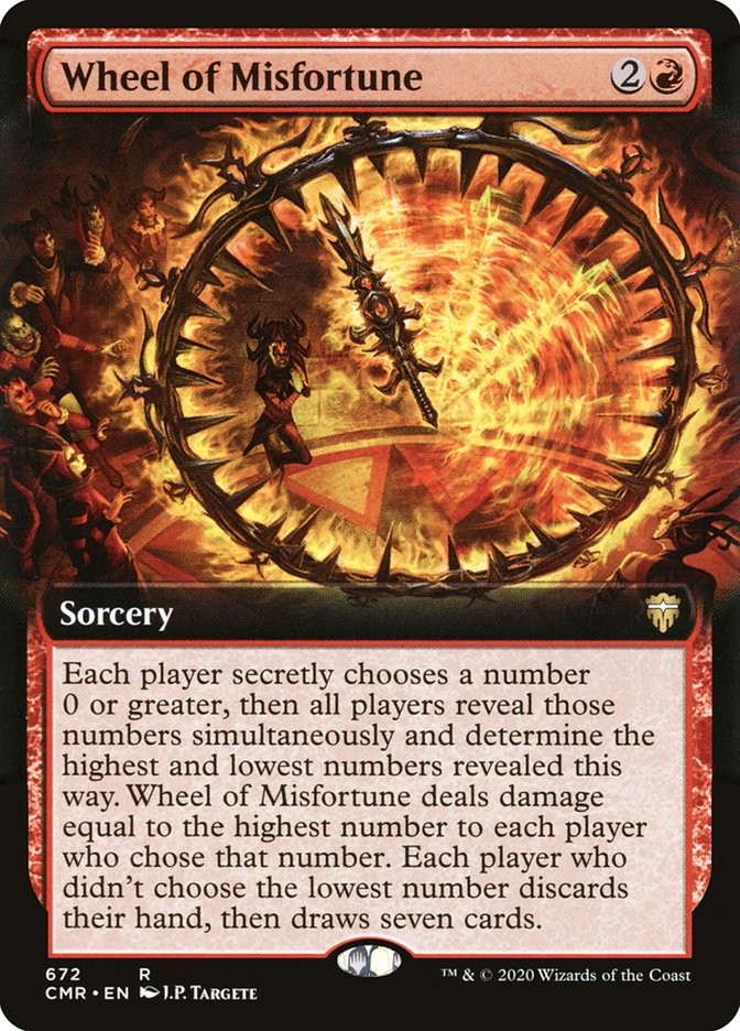 Wheel of Misfortune (Extended Art) [Commander Legends] | Boutique FDB TCG