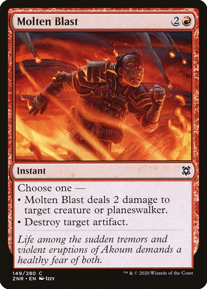 Molten Blast [Zendikar Rising] | Boutique FDB TCG
