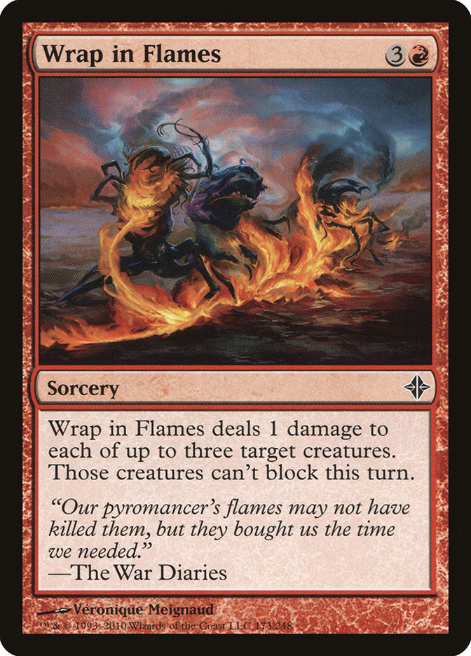 Wrap in Flames [Rise of the Eldrazi] | Boutique FDB TCG