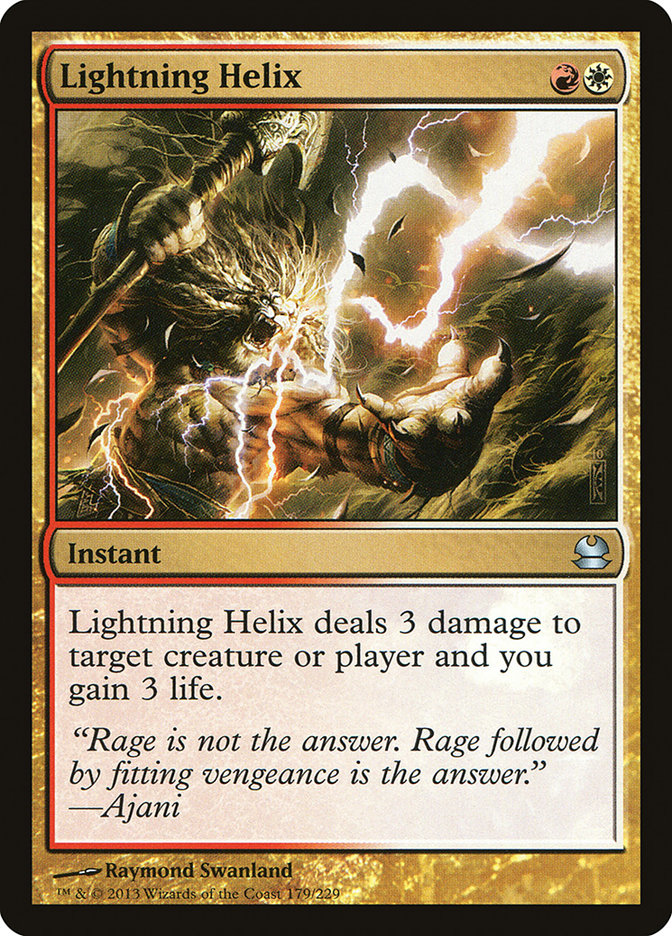 Lightning Helix [Modern Masters] | Boutique FDB TCG