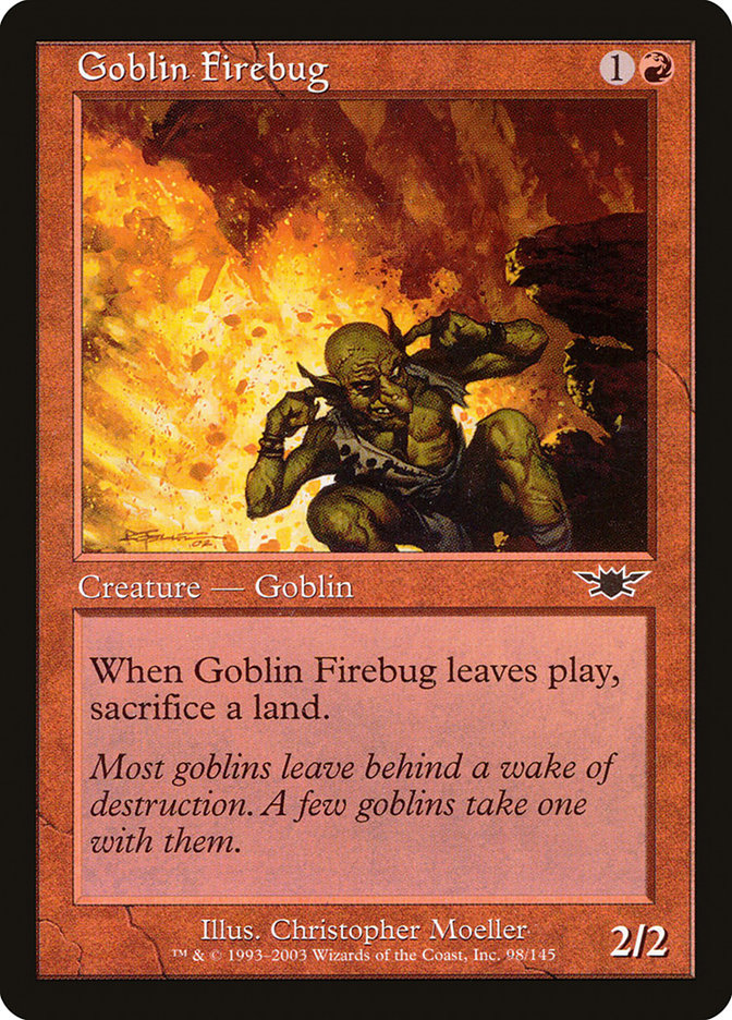 Goblin Firebug [Legions] | Boutique FDB TCG