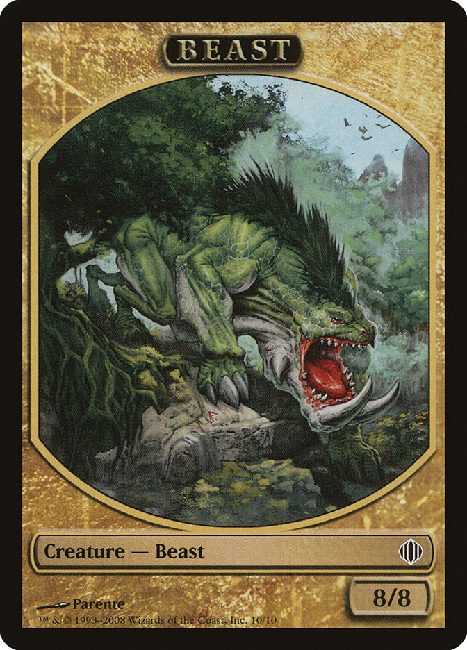 Beast Token [Shards of Alara Tokens] | Boutique FDB TCG