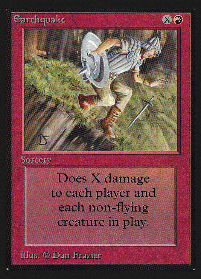 Earthquake [International Collectors' Edition] | Boutique FDB TCG