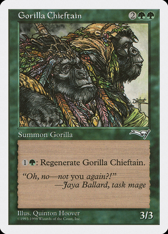 Gorilla Chieftain [Anthologies] | Boutique FDB TCG