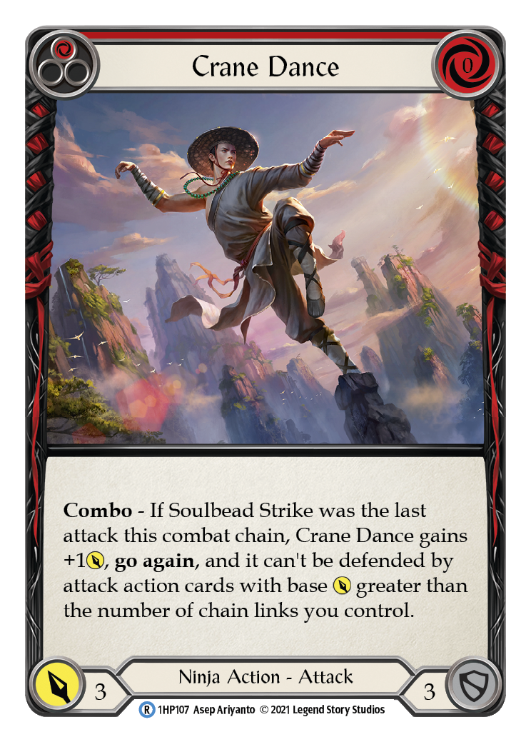 Crane Dance (Red) [1HP107] (History Pack 1) | Boutique FDB TCG