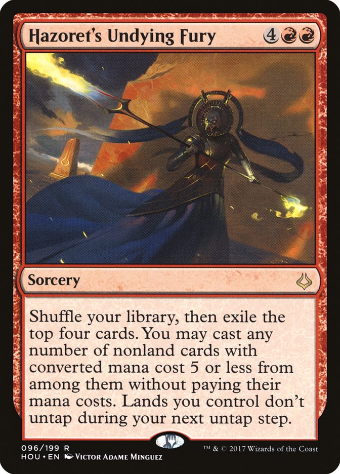 Hazoret's Undying Fury [Hour of Devastation] | Boutique FDB TCG