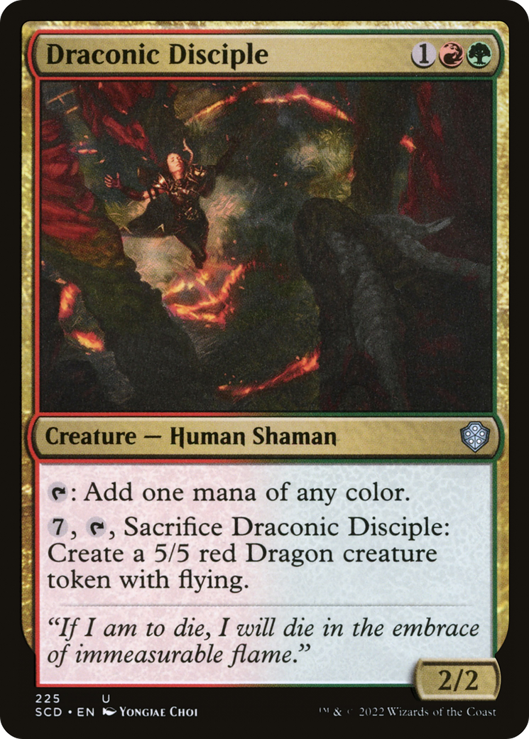 Draconic Disciple [Starter Commander Decks] | Boutique FDB TCG