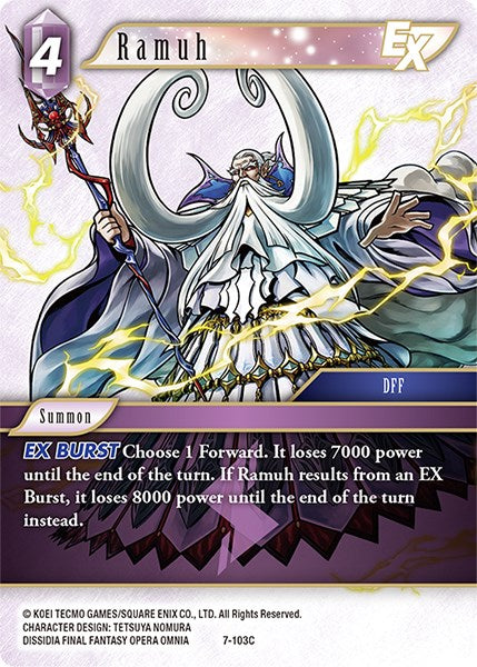 Ramuh EX [Opus VII] | Boutique FDB TCG