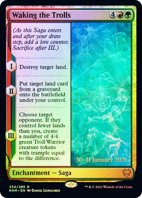 Waking the Trolls [Kaldheim Prerelease Promos] | Boutique FDB TCG