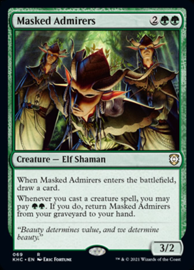 Masked Admirers [Kaldheim Commander] | Boutique FDB TCG