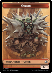 Goblin // Eldrazi Double-Sided Token [March of the Machine Commander Tokens] | Boutique FDB TCG