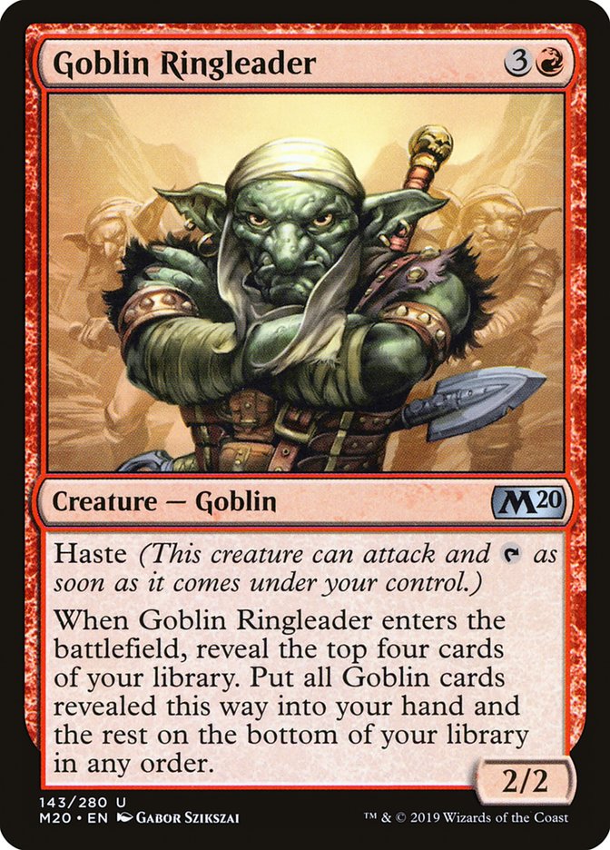 Goblin Ringleader [Core Set 2020] | Boutique FDB TCG