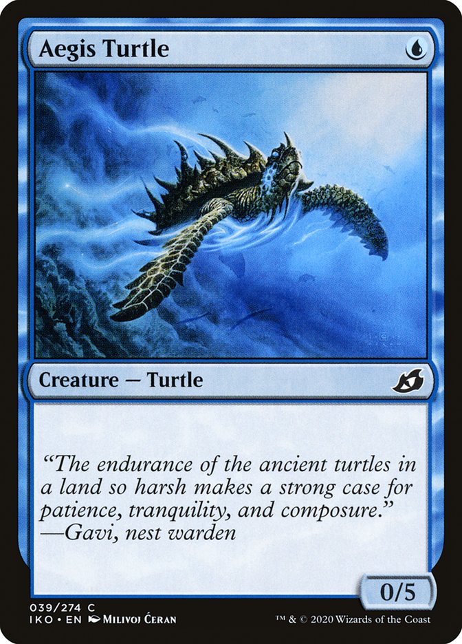 Aegis Turtle [Ikoria: Lair of Behemoths] | Boutique FDB TCG