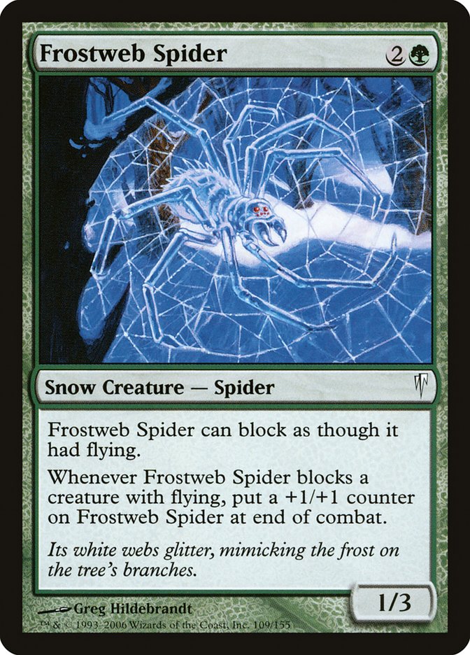 Frostweb Spider [Coldsnap] | Boutique FDB TCG