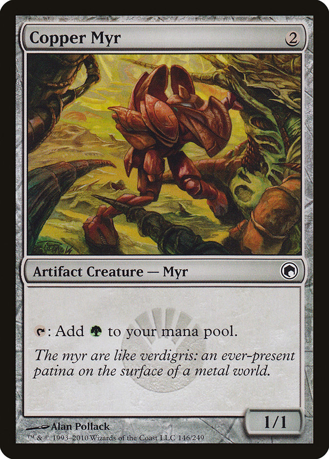 Copper Myr [Scars of Mirrodin] | Boutique FDB TCG