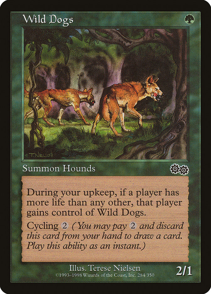 Wild Dogs [Urza's Saga] | Boutique FDB TCG