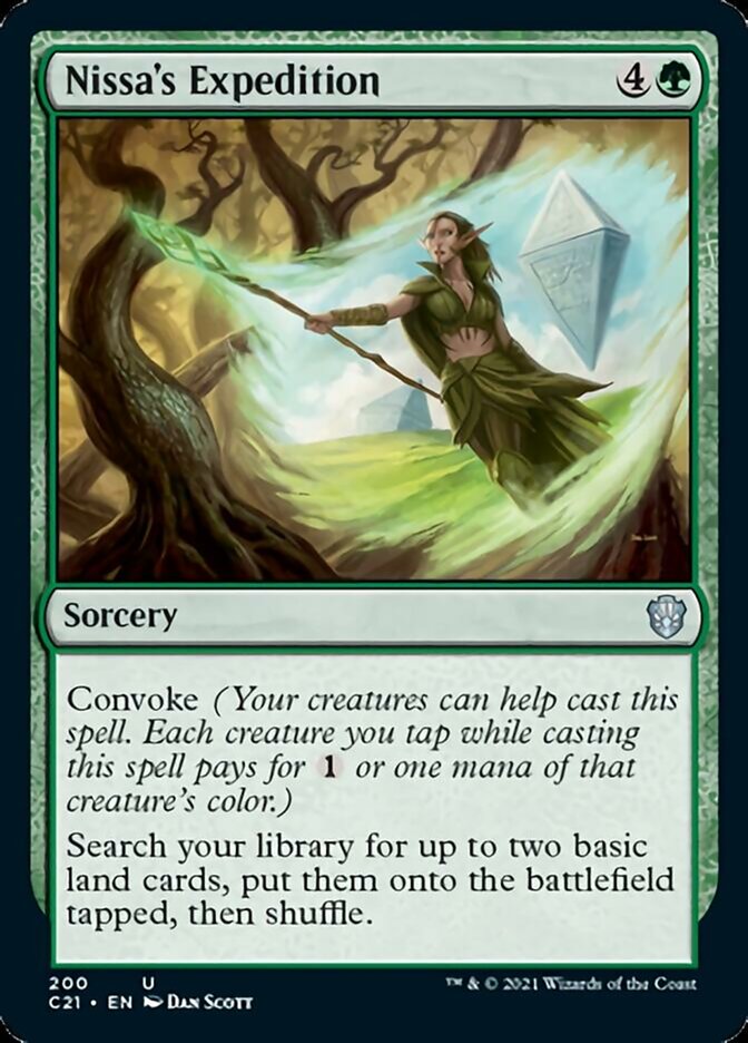 Nissa's Expedition [Commander 2021] | Boutique FDB TCG