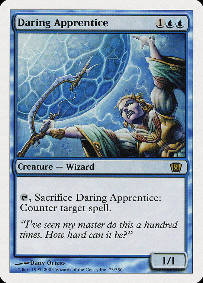 Daring Apprentice [Eighth Edition] | Boutique FDB TCG