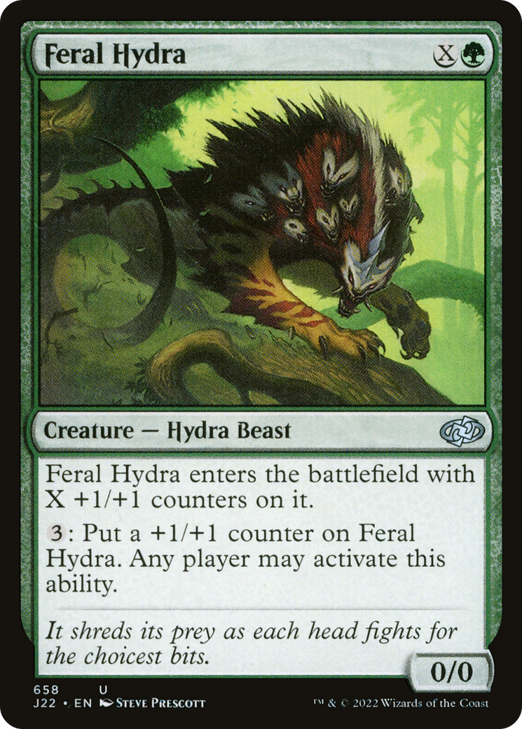 Feral Hydra [Jumpstart 2022] | Boutique FDB TCG