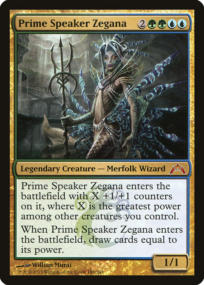 Prime Speaker Zegana [Gatecrash] | Boutique FDB TCG