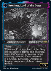 Runo Stromkirk // Krothuss, Lord of the Deep (Showcase Eternal Night) [Innistrad: Crimson Vow] | Boutique FDB TCG