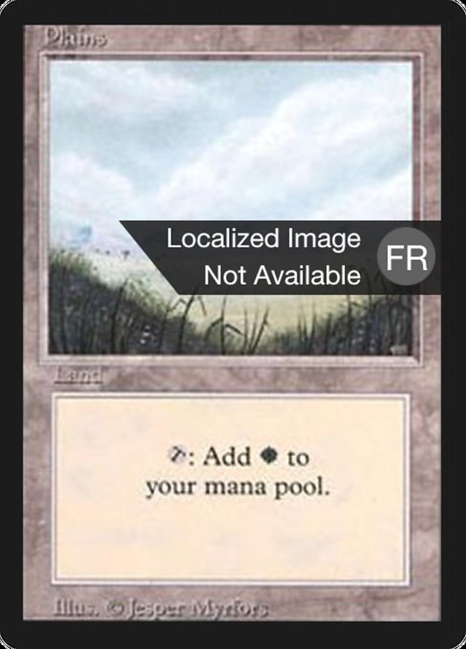 Plains (A) [Foreign Black Border] | Boutique FDB TCG