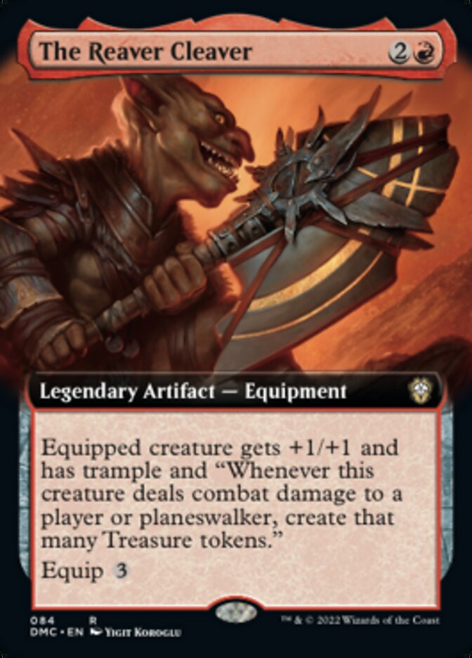 The Reaver Cleaver (Extended Art) [Dominaria United Commander] | Boutique FDB TCG